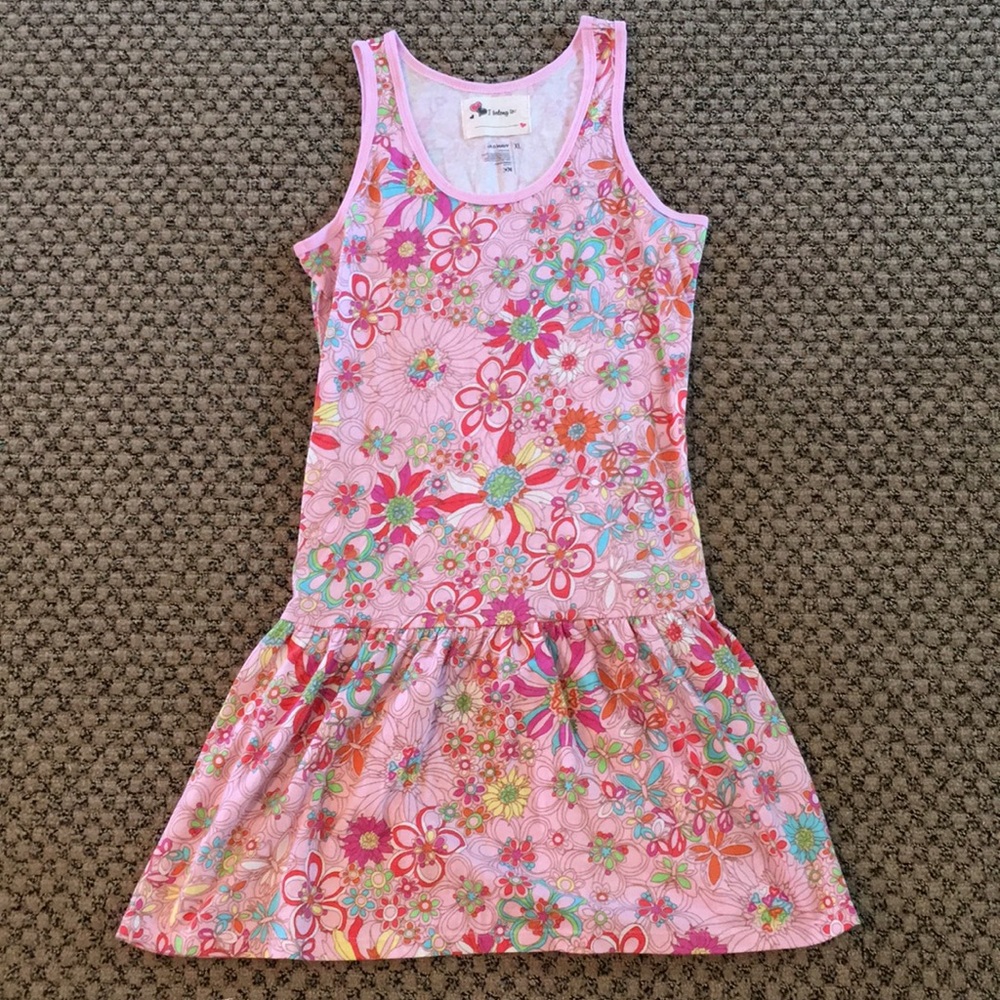 Pink Flower Dress